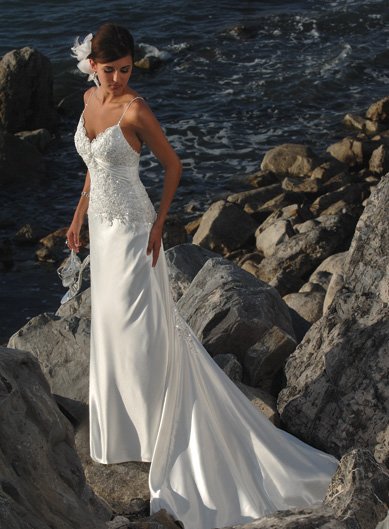 Mermaid Style Wedding Dress Bridesmaid Bridal Gown Custom