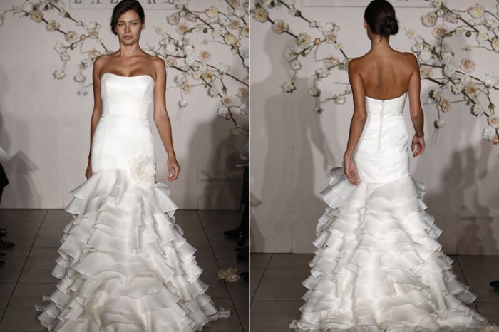 Mermaid Style Wedding Dress Bridesmaid Bridal Gown Custom