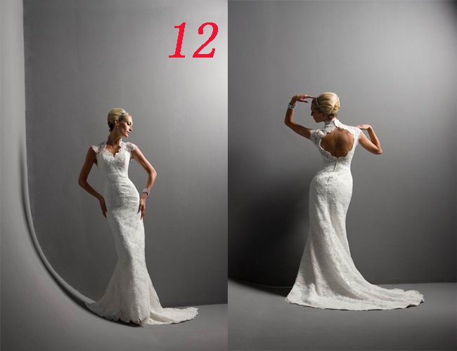 Mermaid Style Wedding Dress Bridesmaid Bridal Gown Custom
