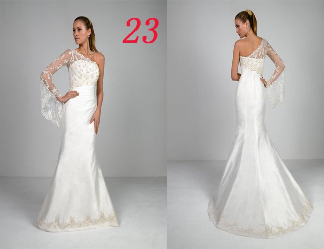 Mermaid Style Wedding Dress Bridesmaid Bridal Gown Custom