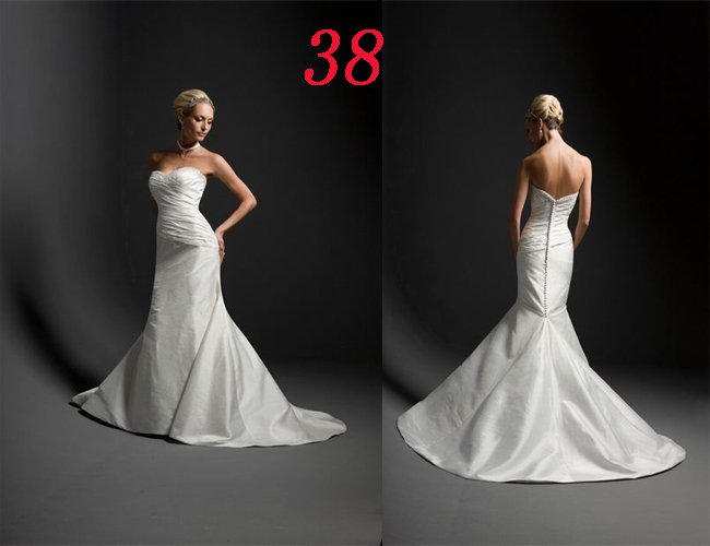 Mermaid Style Wedding Dress Bridesmaid Bridal Gown Custom