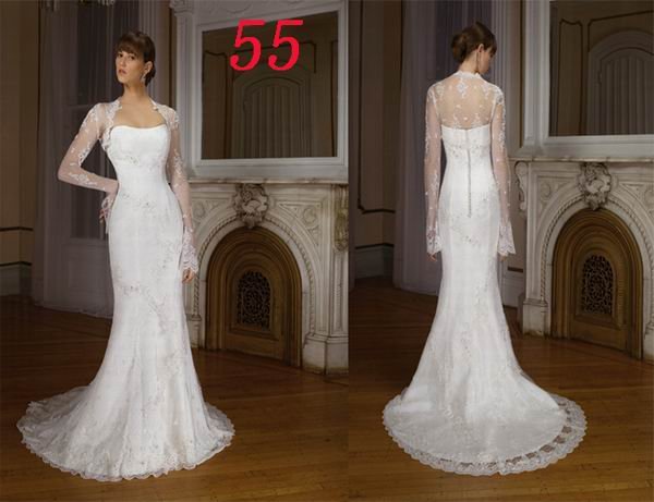 Mermaid Style Wedding Dress Bridesmaid Bridal Gown Custom