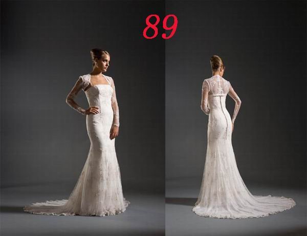 Mermaid Style Wedding Dress Bridesmaid Bridal Gown Custom