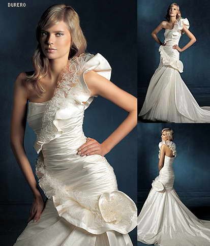 Mermaid Style Wedding Dress Bridesmaid Bridal Gown Custom