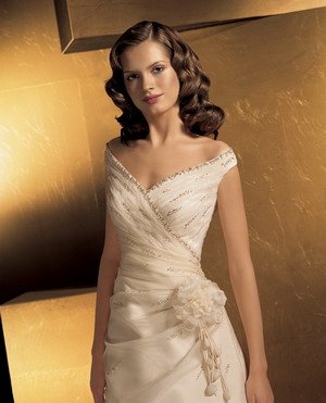 OFF THE SHOULDER Style LACE Wedding Dress Bridesmaid Bridal Gown Custom
