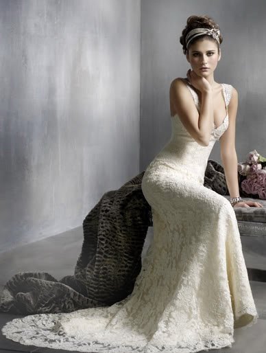 OFF THE SHOULDER Style LACE Wedding Dress Bridesmaid Bridal Gown Custom