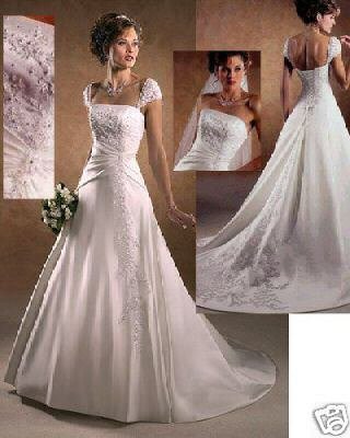 OFF THE SHOULDER Style LACE Wedding Dress Bridesmaid Bridal Gown Custom