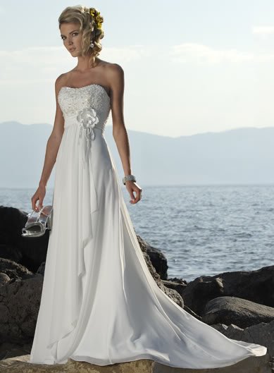 Strapless Style LACE Wedding Dress Bridesmaid Bridal Gown Custom