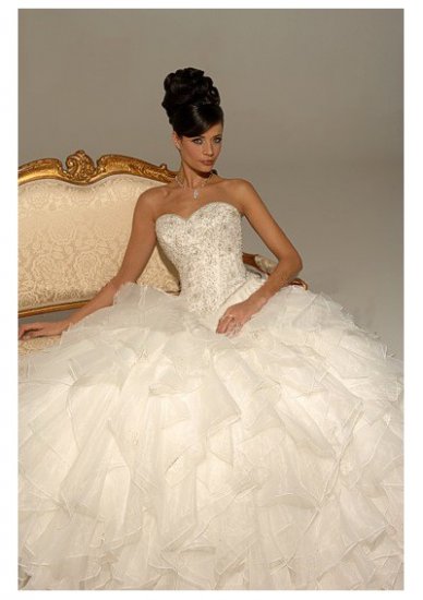 TULLE Style LACE Wedding Dress Bridesmaid Bridal Gown Custom