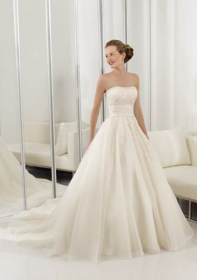 TULLE Style LACE Wedding Dress Bridesmaid Bridal Gown Custom