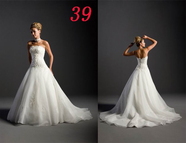 TULLE Style LACE Wedding Dress Bridesmaid Bridal Gown Custom