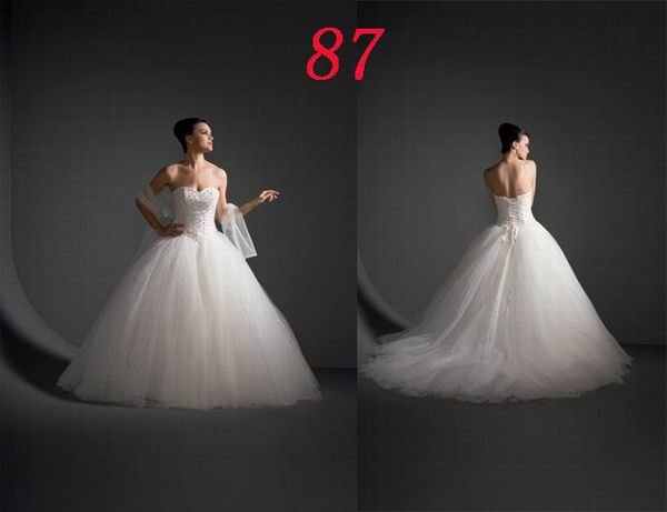 TULLE Style LACE Wedding Dress Bridesmaid Bridal Gown Custom