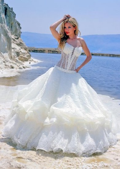TULLE Style LACE Wedding Dress Bridesmaid Bridal Gown Custom