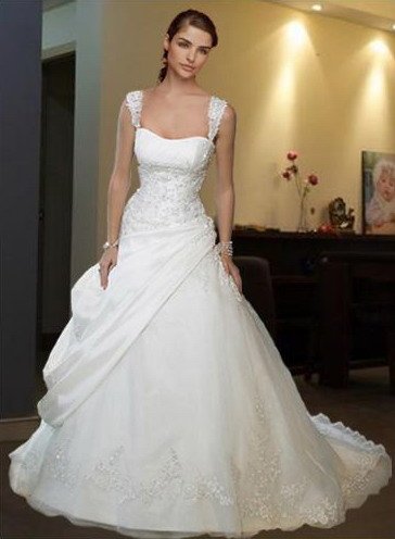 MODEST Style LACE Wedding Dress Bridesmaid Bridal Gown Custom