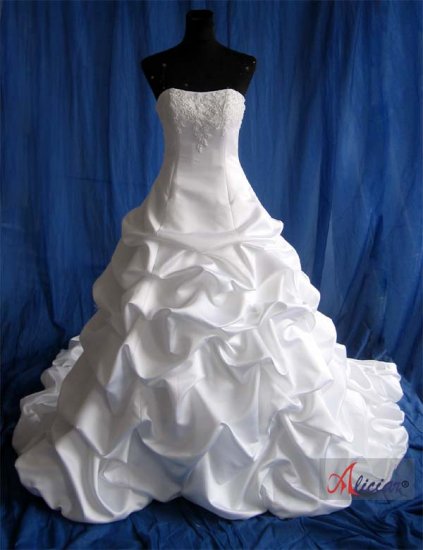 SIMPLE Style LACE Wedding Dress Bridesmaid Bridal Gown Custom