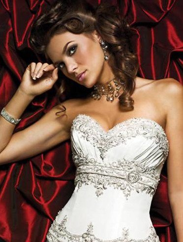 HOT EVENNING Dress Bridesmaid Bridal Gown Custom MAKE