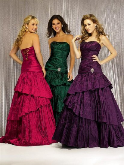 HOT EVENNING Dress Bridesmaid Bridal Gown Custom MAKE