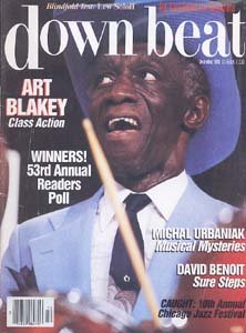 Down Beat - December 1988 - Art Blakey Cover - Readers Poll Results