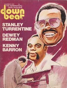 Down Beat - November 6, 1975 - Stanley Turrentine - Dewey Redman & More