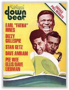 Down Beat - August 11, 1977 - Earl Hines - Dizzy Gillespie - Stan Getz