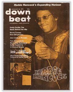Down Beat - January 21, 1971 - Herbie Hancock cover