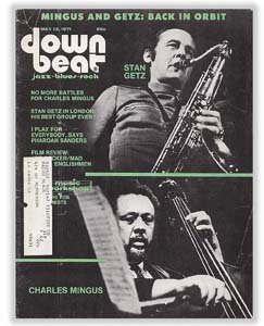 Down Beat - May 13, 1971 - Stan Getz & Charles Mingus cover