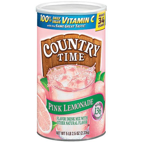 Country Time Pink Lemonade 84 quarts