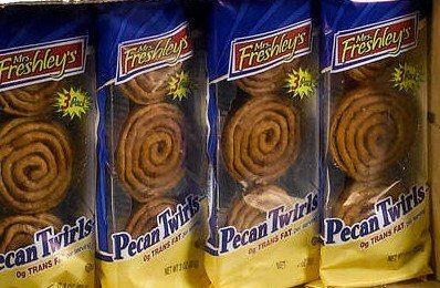 Mrs. Freshley's Pecan Twirls - 12 packs 3 in each