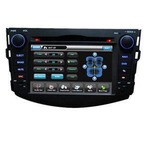 2 Din Fixed Touch Screen Panel Car DVD Player HL-8718B Special for TOYOTA NEW RAV4