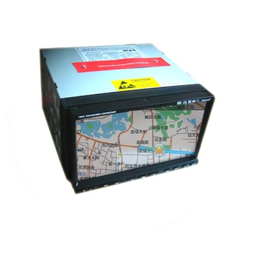 2 DIN 7 inch TFT Screen Car DVD Player cdp6701 Built-in GPS