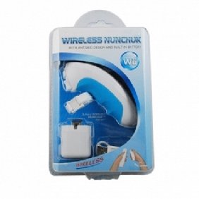 Wireless Nunchunk Controller for Nintendo Wii