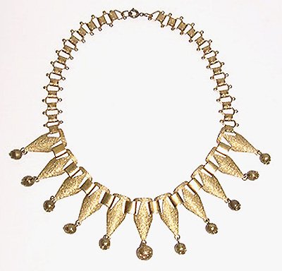 Antique c1870-1880 Victorian Etruscan Choker
