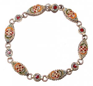 Early 20th Century Mosaic Bracelet