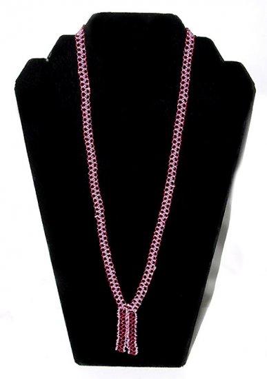 1920s Beaded Tassel Necklace - Free USA Shipping