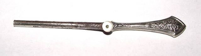 Antique Sterling Glove Stetcher by Webster - Free USA Shipping