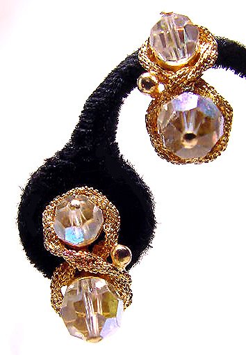 Francois Aurora Borealis Vintage Earrings - Free USA Shipping