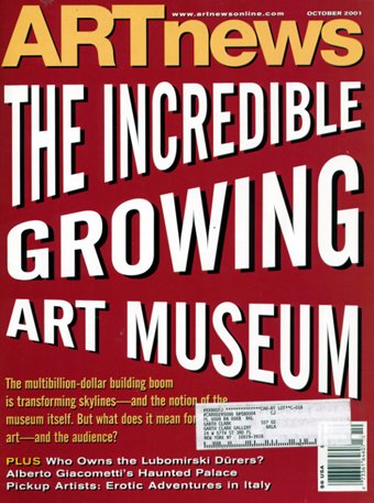 ARTnews Oct 2001, Man Ray, Eli Broad