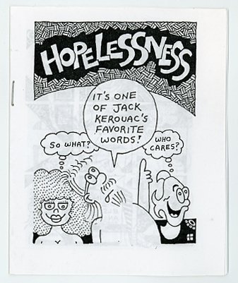 Hopelesness mini comic by Steve Skeates, DC Comics 1989