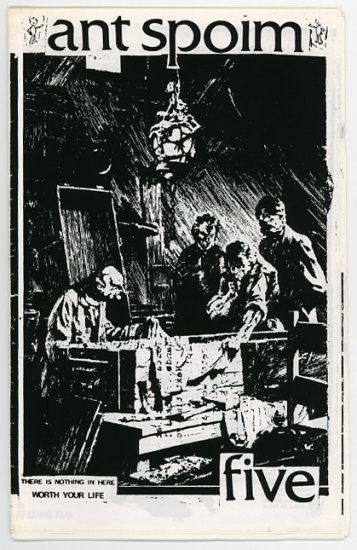Ant Spoim #5 underground fanzine 1989 Mike Schafer, NYC