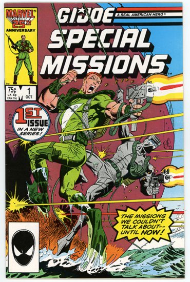 G.I. Joe Special Missions #1, Near Mint, 1986