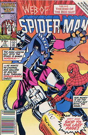 Web of Spider-Man #17 Marc Silvestri VF/NM 9.0