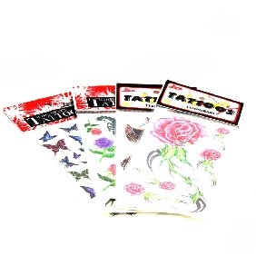 100 pcs temporary tattoo tattoo sticker many designs wholesale