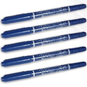 5 pcs Skin Marker(Blue) for Single use direction for use