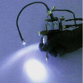 Tattoo Needle Machine Mounted LED LIGHT New Adjustable