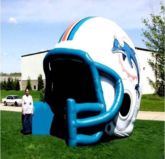 PRO SPORTS USA FOOTBALL HELMET SPORTS ENTRY TUNNEL INFLATABLE
