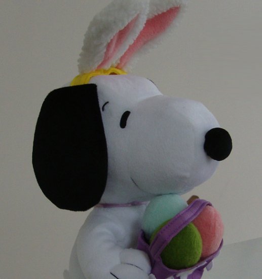 snoopy bunny plush