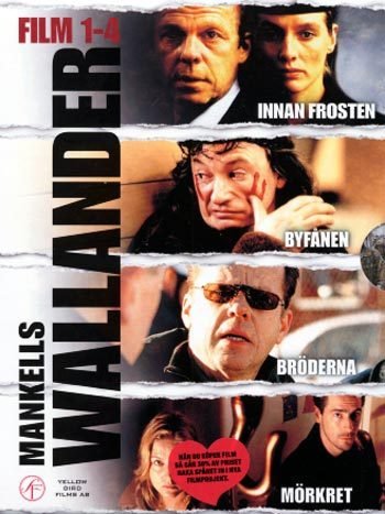 Wallander 1-4 movie box (English subtitles) R2 New DVD
