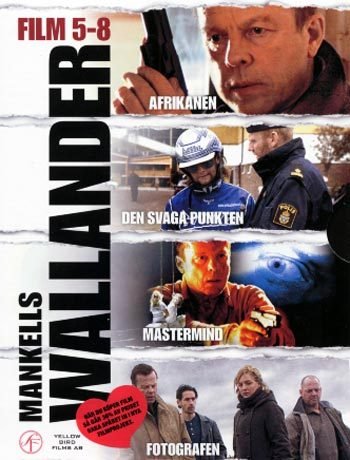 Wallander 1-13 movie boxes (English subtitles) New DVD