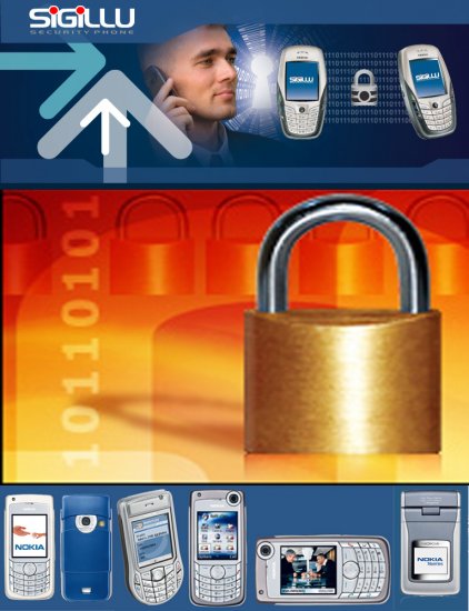 Sigillu Encrypted Secure Phone: Nokia 6680 version