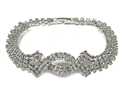 Stunning Austrian Crystal Boutique Bracelet - FREE SHIPPING
